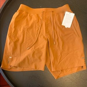 LuluLemon Burnt Orange Shorts. New with tags.